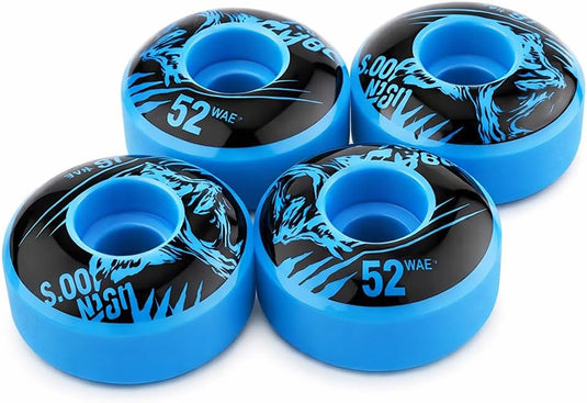 Skateboardwielen set van 4 PU 52 mm - happygetfit.com