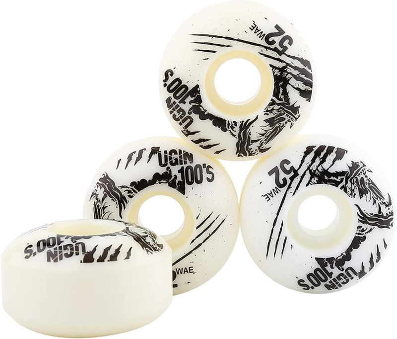 Load image into Gallery viewer, Skateboardwielen set van 4 PU 52 mm - happygetfit.com
