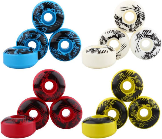 Skateboardwielen set van 4 PU 52 mm - happygetfit.com