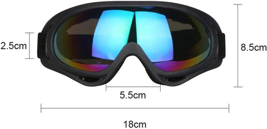 Skibril met UV400 bescherming en anticondens ventilatie voor dames en heren – snowboardbril – wintersportaccessoires - happygetfit.com
