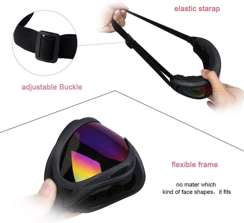 Charger l’image dans la visionneuse de galerie, Skibril met UV400 bescherming en anticondens ventilatie voor dames en heren – snowboardbril – wintersportaccessoires - happygetfit.com

