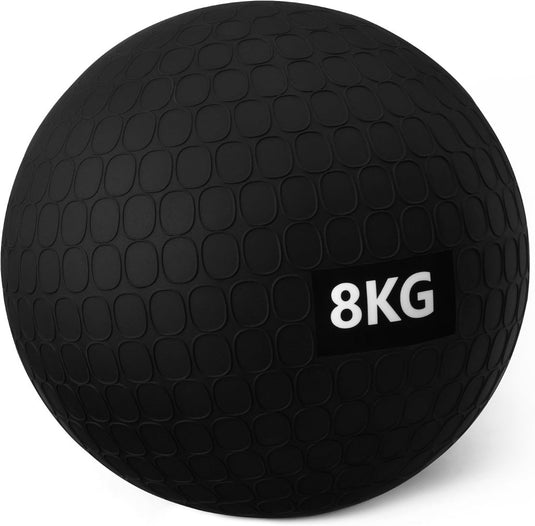 Slam ball met antislip oppervlak en zandvulling 4-12 kg – medicine ball – fitnessbal - happygetfit.com