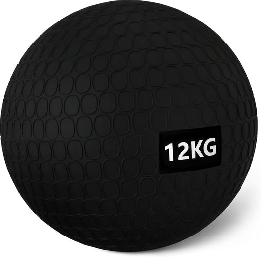 Slam ball met antislip oppervlak en zandvulling 4-12 kg – medicine ball – fitnessbal - happygetfit.com