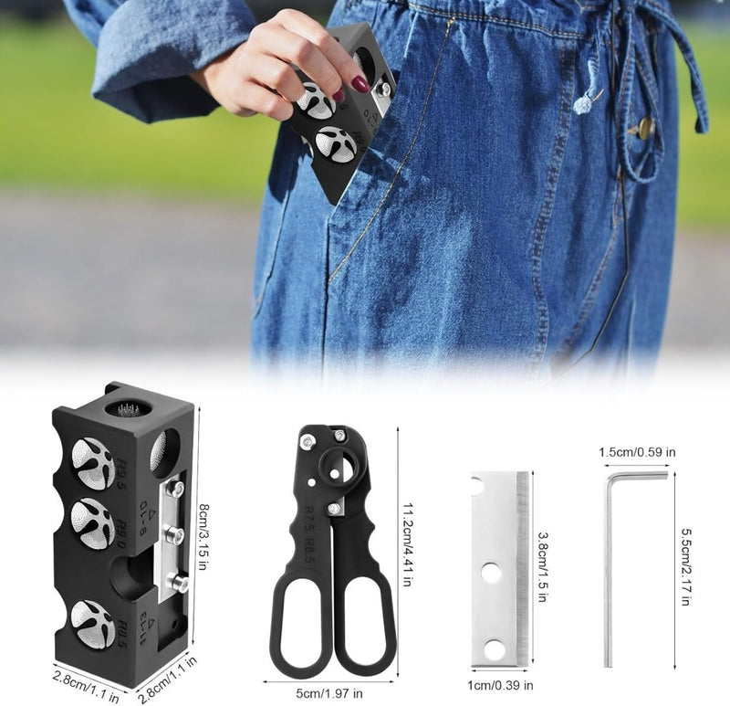 Chargez l'image dans la visionneuse de la galerie, Snooker keu reparatieset 10-delig - happygetfit.com

