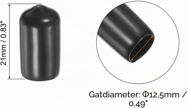 Laad afbeelding in Galerijviewer, Snooker keu tip beschermhoes rubber (15 stuks) - Biljart keudop bescherming - Biljart accessoires keu protector - happygetfit.com

