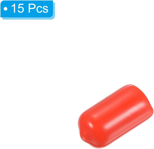 Snooker keu tip beschermhoes rubber (15 stuks) - Biljart keudop bescherming - Biljart accessoires keu protector - happygetfit.com