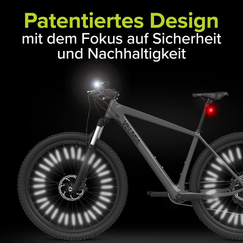Laad afbeelding in Galerijviewer, Spaakreflectoren set voor fiets met 360° zichtbaarheid en kliksysteem – fietsreflectoren – spaakreflectoren - happygetfit.com

