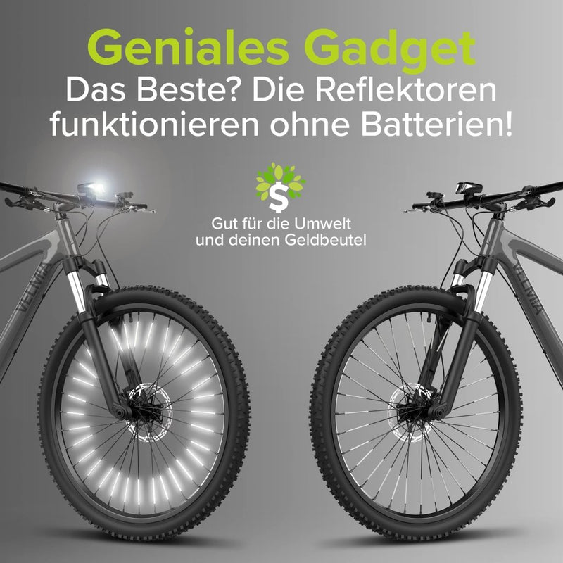 Laad afbeelding in Galerijviewer, Spaakreflectoren set voor fiets met 360° zichtbaarheid en kliksysteem – fietsreflectoren – spaakreflectoren - happygetfit.com
