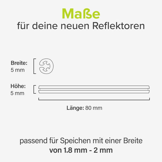 Spaakreflectoren set voor fiets met 360° zichtbaarheid en kliksysteem – fietsreflectoren – spaakreflectoren - happygetfit.com