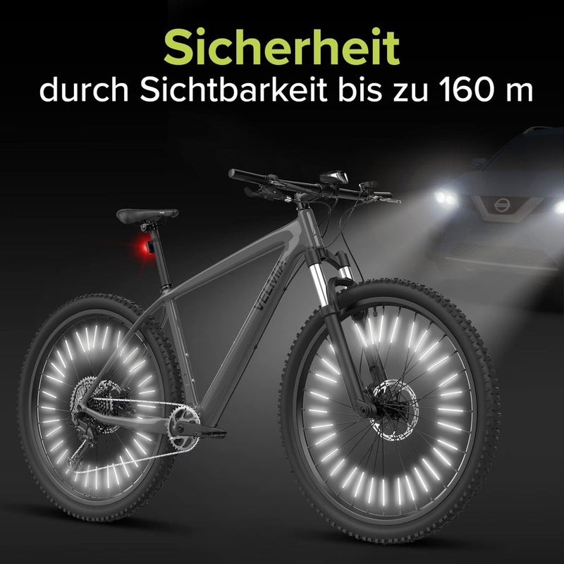 Laad afbeelding in Galerijviewer, Spaakreflectoren set voor fiets met 360° zichtbaarheid en kliksysteem – fietsreflectoren – spaakreflectoren - happygetfit.com
