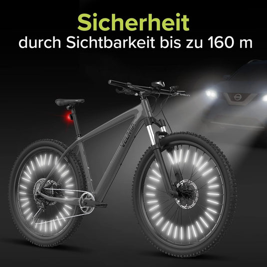 Spaakreflectoren set voor fiets met 360° zichtbaarheid en kliksysteem – fietsreflectoren – spaakreflectoren - happygetfit.com