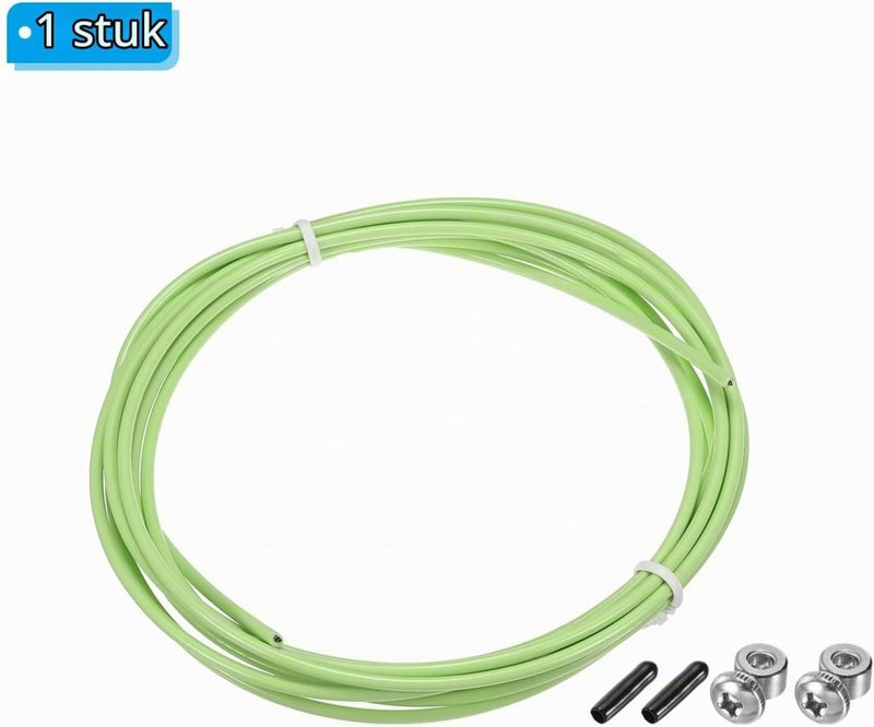 Załaduj obraz do przeglądarki galerii, Speed jump rope vervangingskabel 3 meter x 2,5 mm lichtgroen – springtouw kabel – fitness accessoires - happygetfit.com
