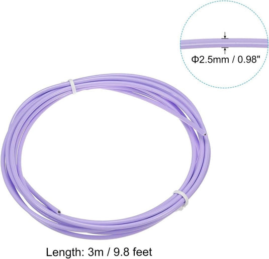 Speed jump rope vervangingskabel 3 meter x 2,5 mm lichtgroen – springtouw kabel – fitness accessoires - happygetfit.com