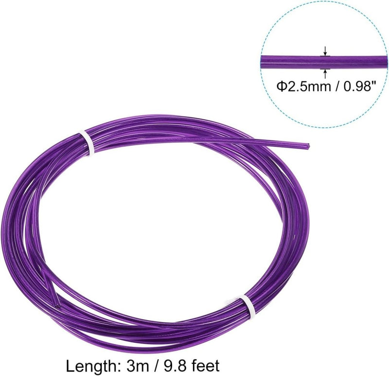 Laad afbeelding in Galerijviewer, Speed jump rope vervangingskabel 3 meter x 2,5 mm rood – springtouw kabel – fitness accessoires - happygetfit.com
