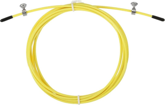 Speed jump rope vervangingskabel 3 meter x 2,5 mm rood – springtouw kabel – fitness accessoires - happygetfit.com