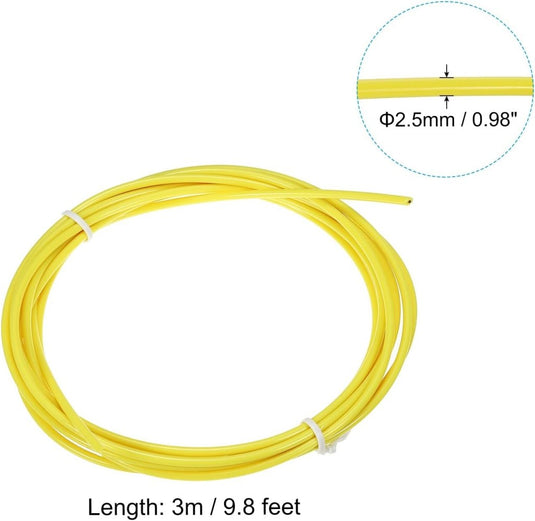 Speed jump rope vervangingskabel 3 meter x 2,5 mm rood – springtouw kabel – fitness accessoires - happygetfit.com