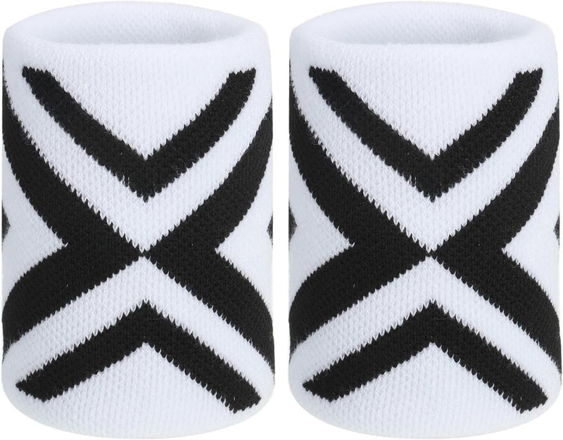 Laad afbeelding in Galerijviewer, Sport polszweetbanden 2 stuks voor dames en heren – absorberende polsbandjes – fitness accessoires - happygetfit.com
