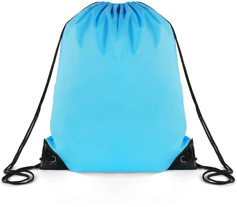 Laad afbeelding in Galerijviewer, Sporttas met trekkoord 33 x 42 cm van lichtgewicht polyester met verstelbare schouderkoorden – gymtas – zwemtas - happygetfit.com
