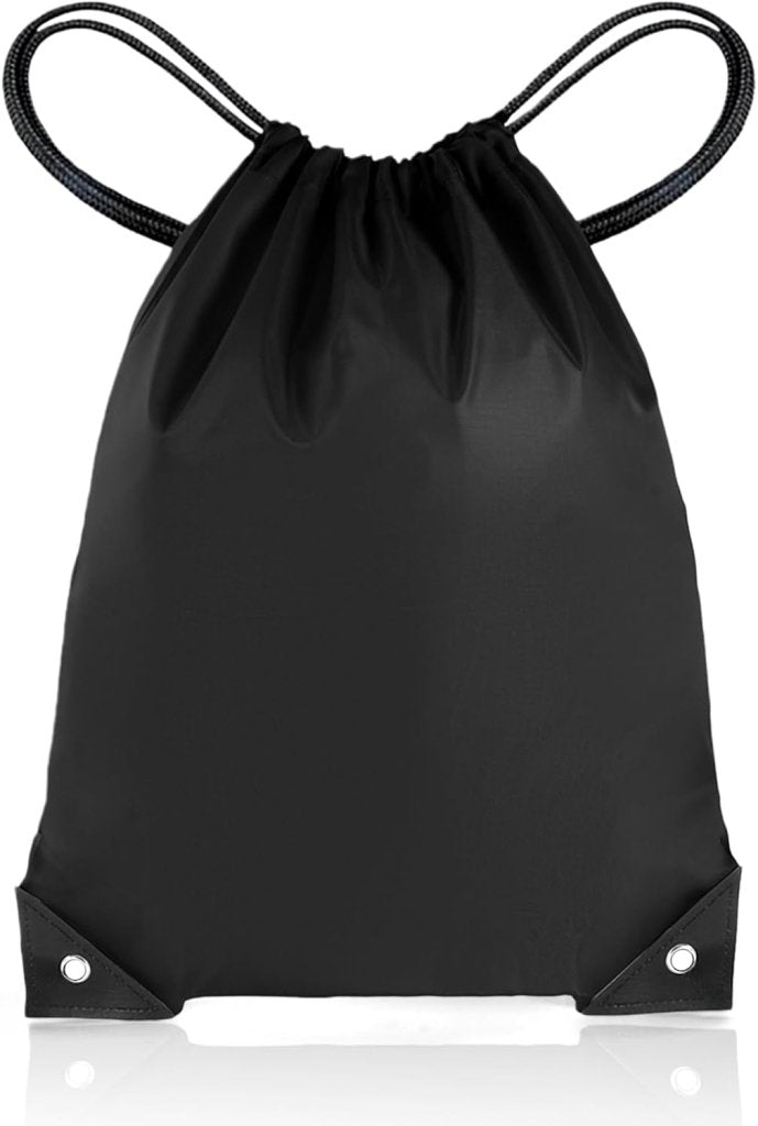 Laad afbeelding in Galerijviewer, Sporttas met trekkoord 33 x 42 cm van lichtgewicht polyester met verstelbare schouderkoorden – gymtas – zwemtas - happygetfit.com
