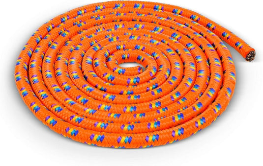 Springtouw 3 meter oranje gripvast - happygetfit.com