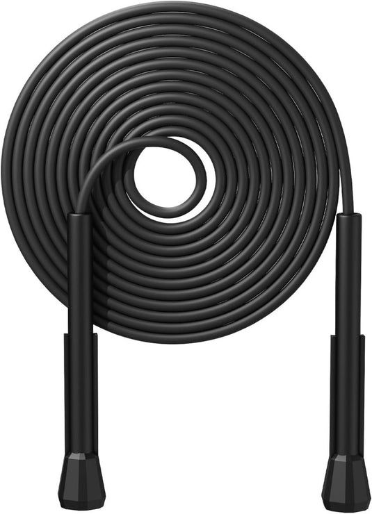Springtouwen 4 stuks verstelbaar tot 280 cm met antislip handgrepen voor fitness en conditietraining – speedrope – touwspringen - happygetfit.com