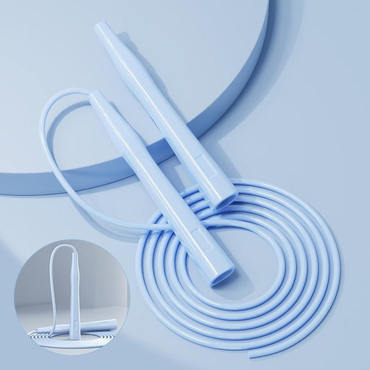 Springtouwen 4 stuks verstelbaar tot 280 cm met antislip handgrepen voor fitness en conditietraining – speedrope – touwspringen - happygetfit.com