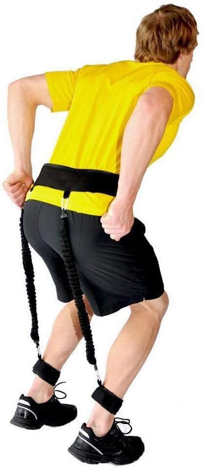 Laad afbeelding in Galerijviewer, Springtrainer weerstandsband set met verstelbare gordel - happygetfit.com
