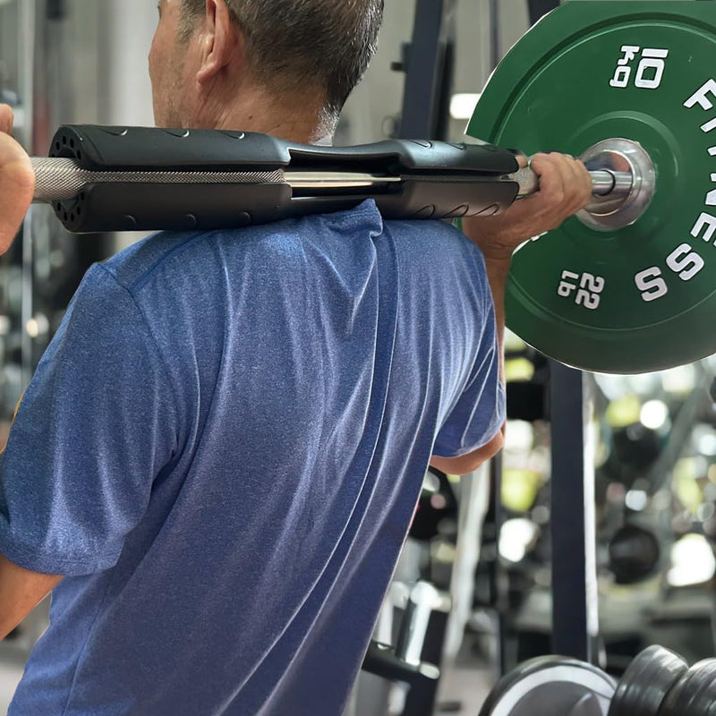 Chargez l'image dans la visionneuse de la galerie, Squat pad siliconen voor halterstang zwart - happygetfit.com
