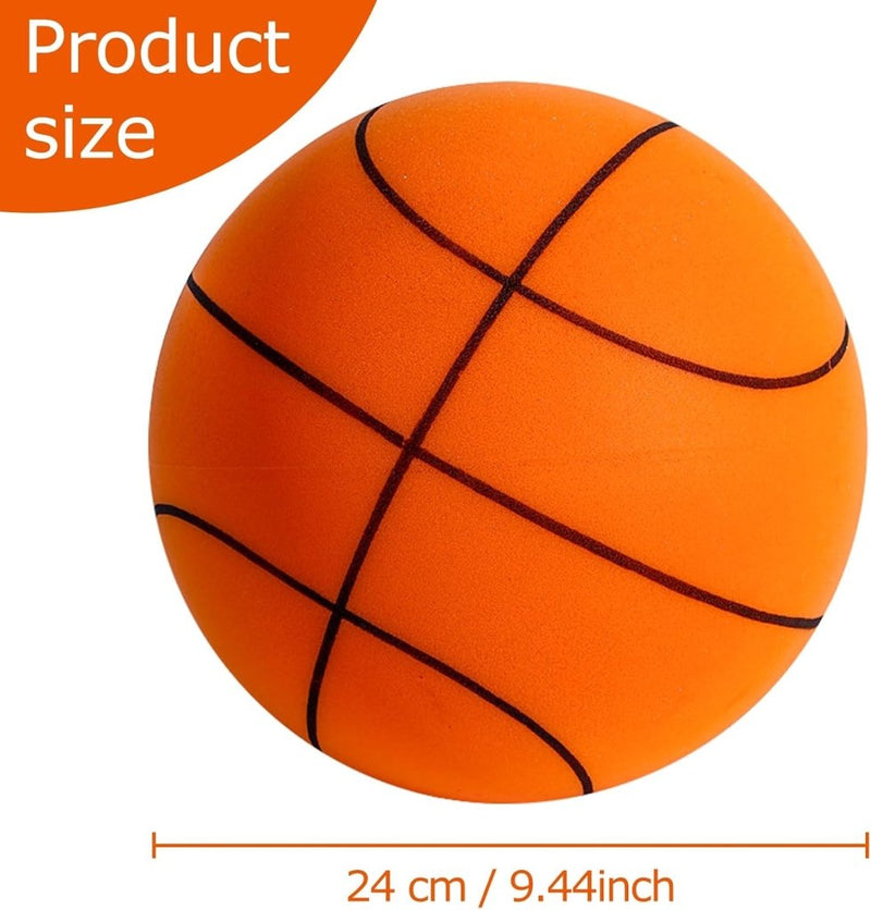 Chargez l'image dans la visionneuse de la galerie, Stille indoor basketbal 24 cm oranje - happygetfit.com

