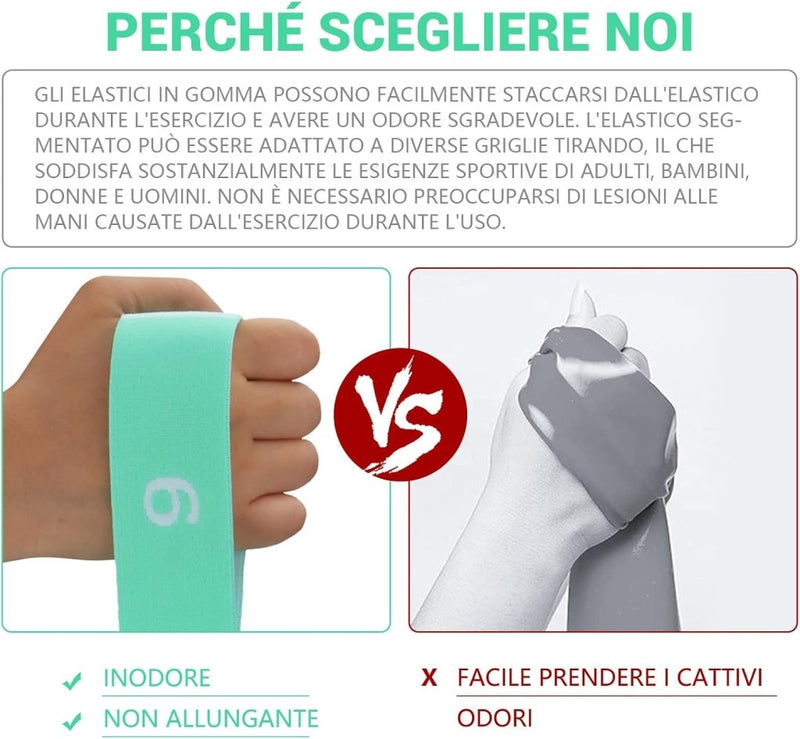 Laad afbeelding in Galerijviewer, Stretchband met 9 lussen voor yoga en fitness - happygetfit.com
