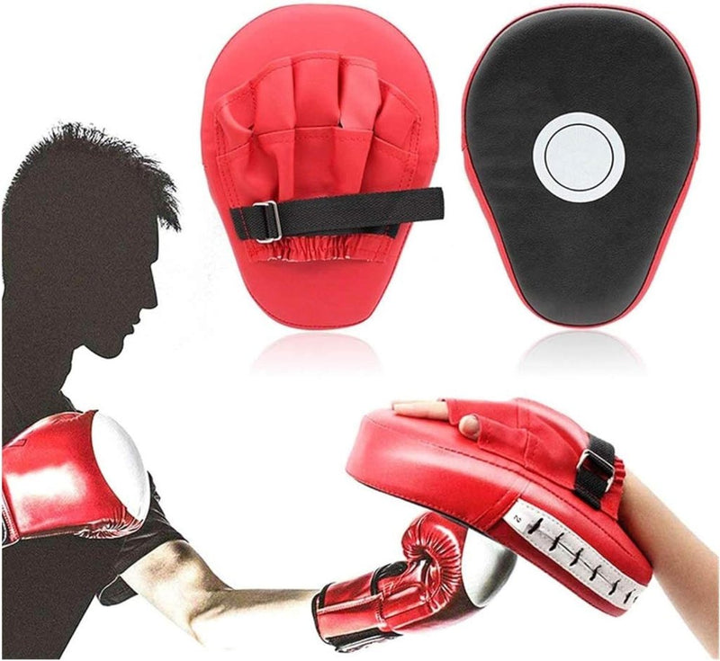 Laad afbeelding in Galerijviewer, Strike Target Hand Pads MMA Target Muay Thai Pads Palm Pad Target Mitt PU Leer Ponsen Kick Pad Punch Pad Bokshandschoenen voor Muay Thai Kickboksen Vechtsporten Karate MMA Training 2 Stuks - happygetfit.com
