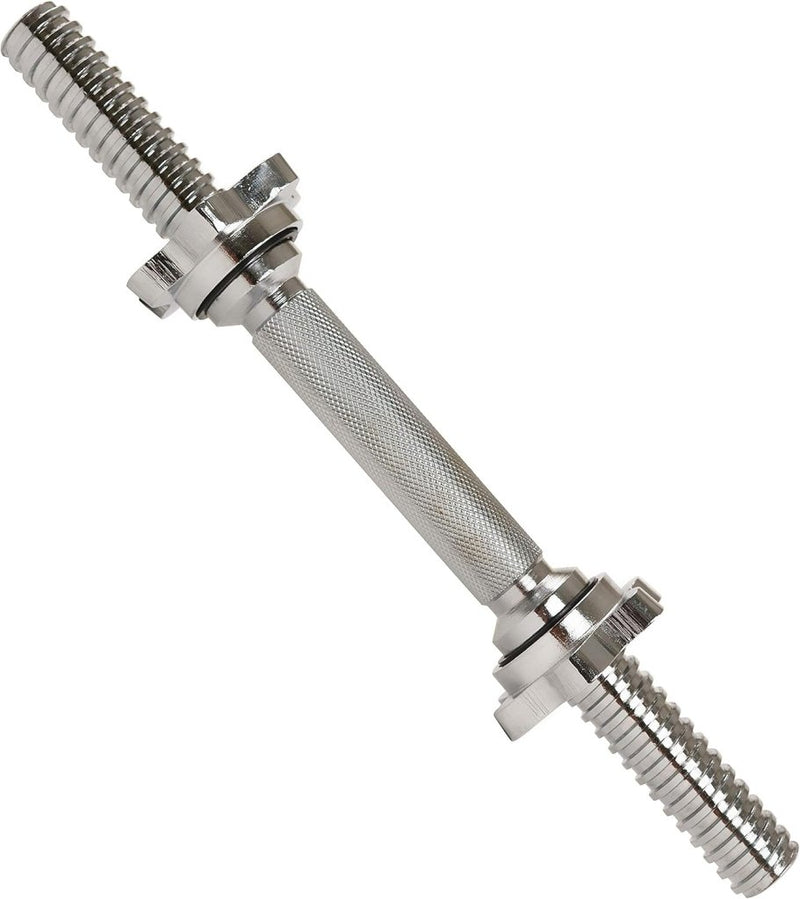 Load image into Gallery viewer, Sunny Health &amp; Fitness 36 cm chromen halterstangset, verstelbare halterstangen met stervergrendeling, geschikt voor 25 mm standaardplaten - STDBH-14 - happygetfit.com
