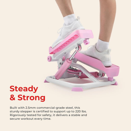 Sunny Health & Fitness 36 cm chromen halterstangset, verstelbare halterstangen met stervergrendeling, geschikt voor 25 mm standaardplaten - STDBH-14 - happygetfit.com