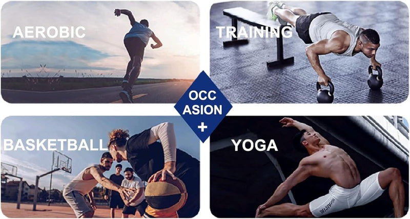 Laad afbeelding in Galerijviewer, Suwangi Joggingbroek voor heren, fitnesssportbroek, joggingbroek, sweatpants, strepen, slim fit, vrijetijdsbroek - happygetfit.com
