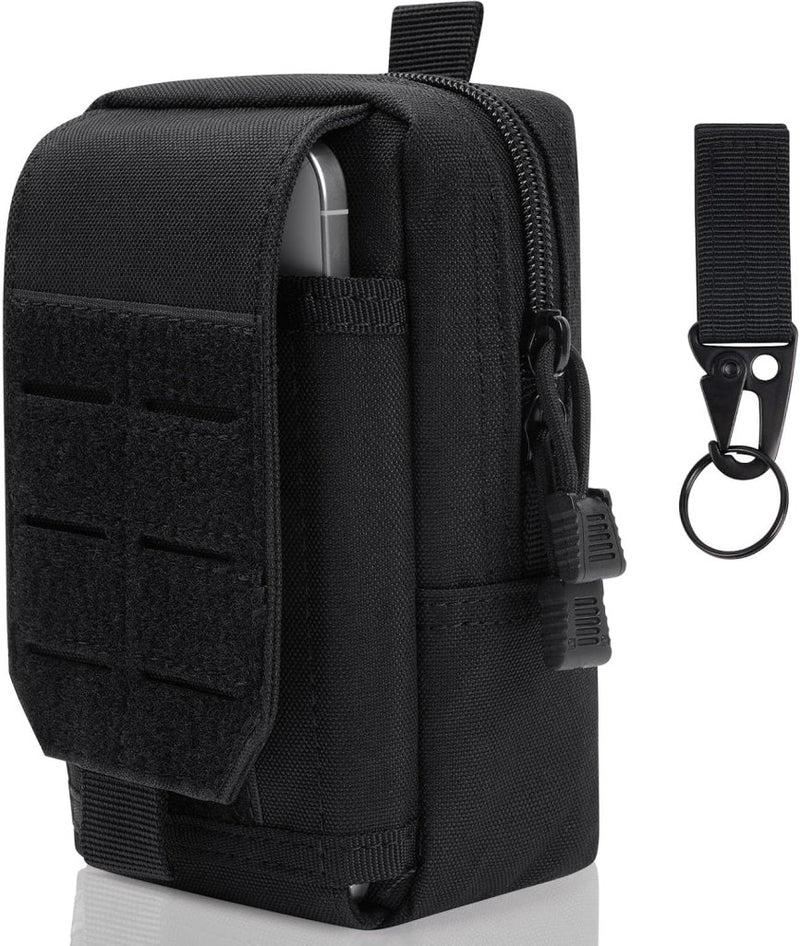 Laad afbeelding in Galerijviewer, Tactische MOLLE opbergtas 20 x 12 x 5 cm van slijtvast 600D Oxford met meerdere vakken en riembevestiging – uitrustingstas – outdooraccessoires - happygetfit.com
