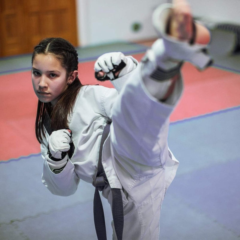 Load image into Gallery viewer, Taekwondo Vechtsporthandschoenen, LangRay bokshandschoenen, punchinghandschoenen, MMA handschoenen voor sparring, martial arts, bokszak, trainingshandschoenen voor volwassenen en kinderen - happygetfit.com
