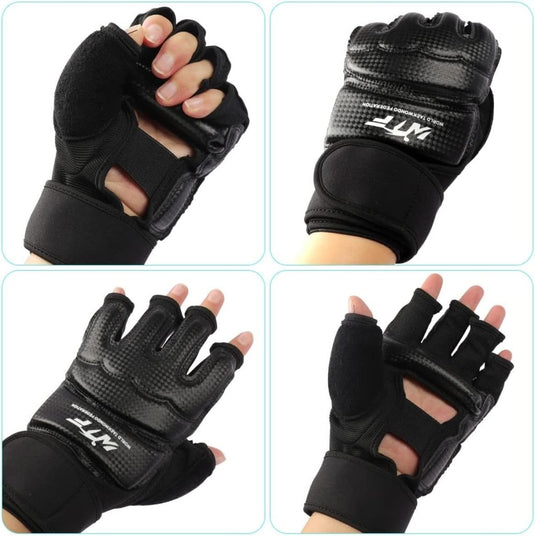 Taekwondo Vechtsporthandschoenen, LangRay bokshandschoenen, punchinghandschoenen, MMA handschoenen voor sparring, martial arts, bokszak, trainingshandschoenen voor volwassenen en kinderen - happygetfit.com