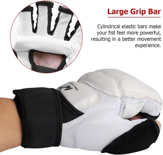 Taekwondo Vechtsporthandschoenen, LangRay bokshandschoenen, punchinghandschoenen, MMA handschoenen voor sparring, martial arts, bokszak, trainingshandschoenen voor volwassenen en kinderen - happygetfit.com