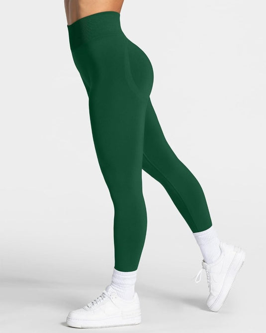 TAYOEA Compressie Sportlegging voor dames Yoga Lange Slim Fit Fitness Gymbroek Ondoorzichtige Scrunch Butt Yogabroek Naadloos Push-up Hoge taille Workout Fitness Jogging - happygetfit.com