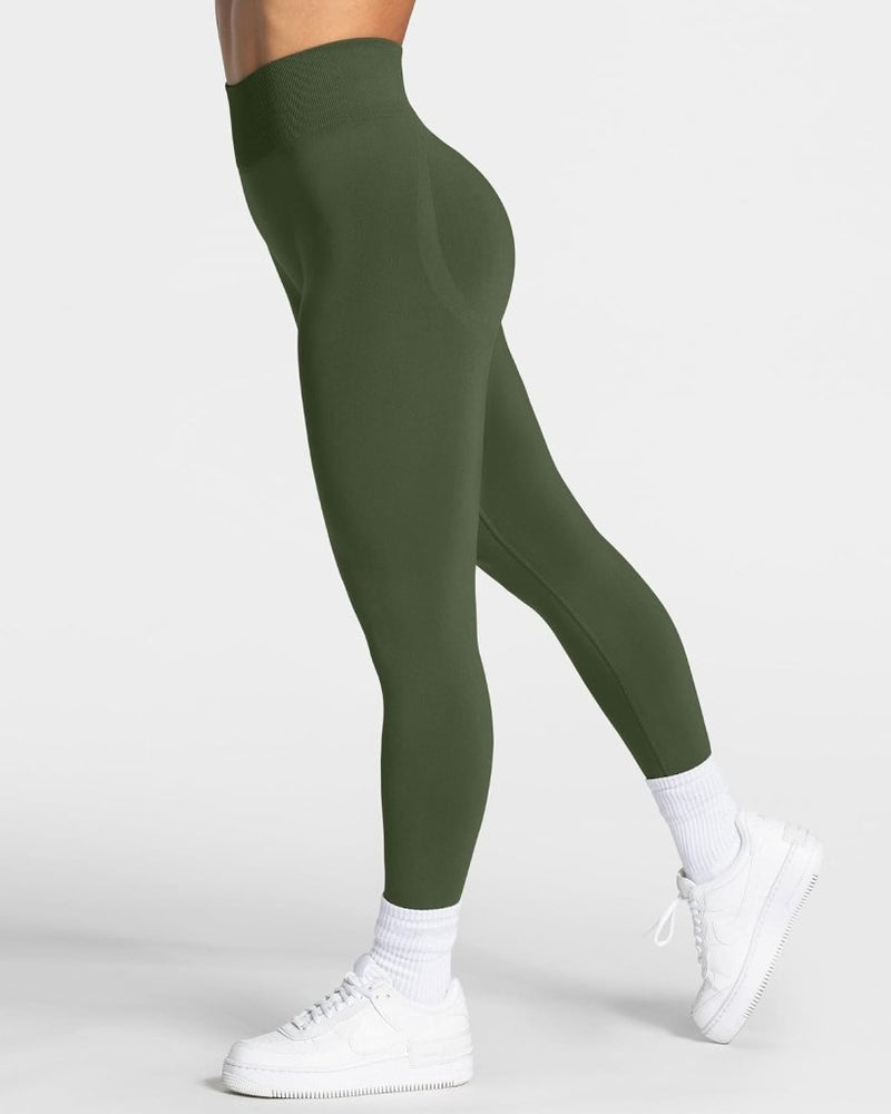 Load image into Gallery viewer, TAYOEA Compressie Sportlegging voor dames Yoga Lange Slim Fit Fitness Gymbroek Ondoorzichtige Scrunch Butt Yogabroek Naadloos Push-up Hoge taille Workout Fitness Jogging - happygetfit.com
