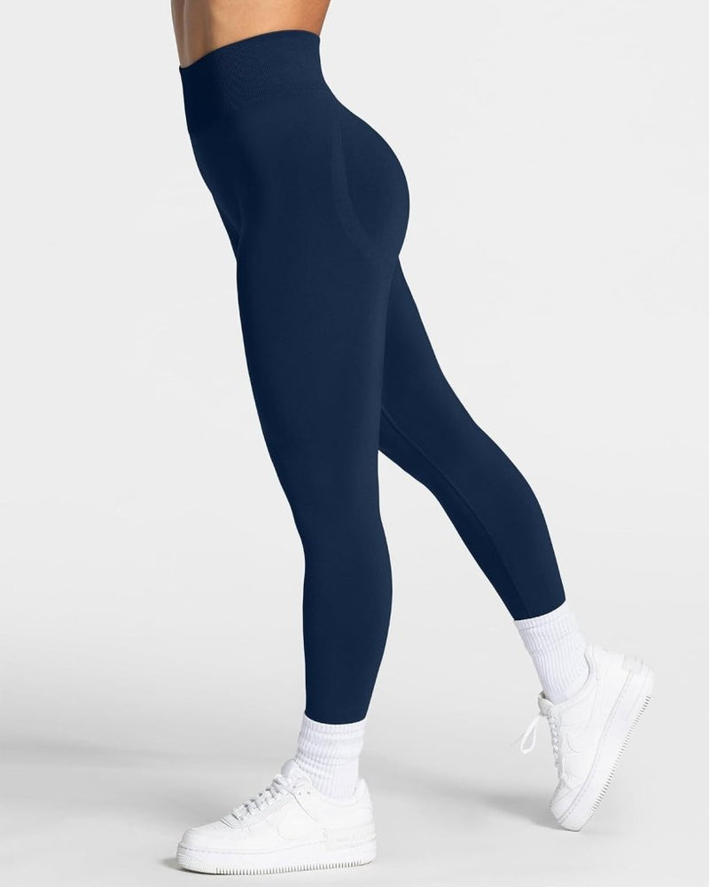 Load image into Gallery viewer, TAYOEA Compressie Sportlegging voor dames Yoga Lange Slim Fit Fitness Gymbroek Ondoorzichtige Scrunch Butt Yogabroek Naadloos Push-up Hoge taille Workout Fitness Jogging - happygetfit.com
