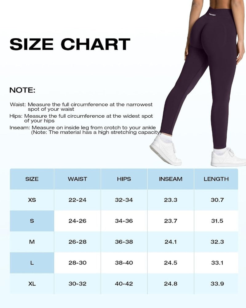 Load image into Gallery viewer, TAYOEA Compressie Sportlegging voor dames Yoga Lange Slim Fit Fitness Gymbroek Ondoorzichtige Scrunch Butt Yogabroek Naadloos Push-up Hoge taille Workout Fitness Jogging - happygetfit.com
