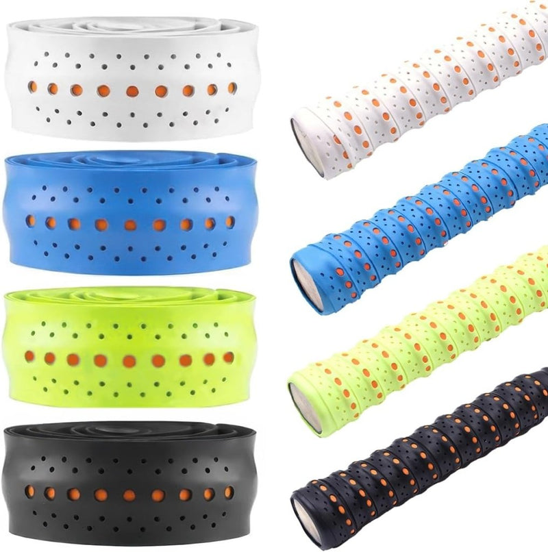 Laad afbeelding in Galerijviewer, Tennis gripband set 4 stuks multicolor - happygetfit.com
