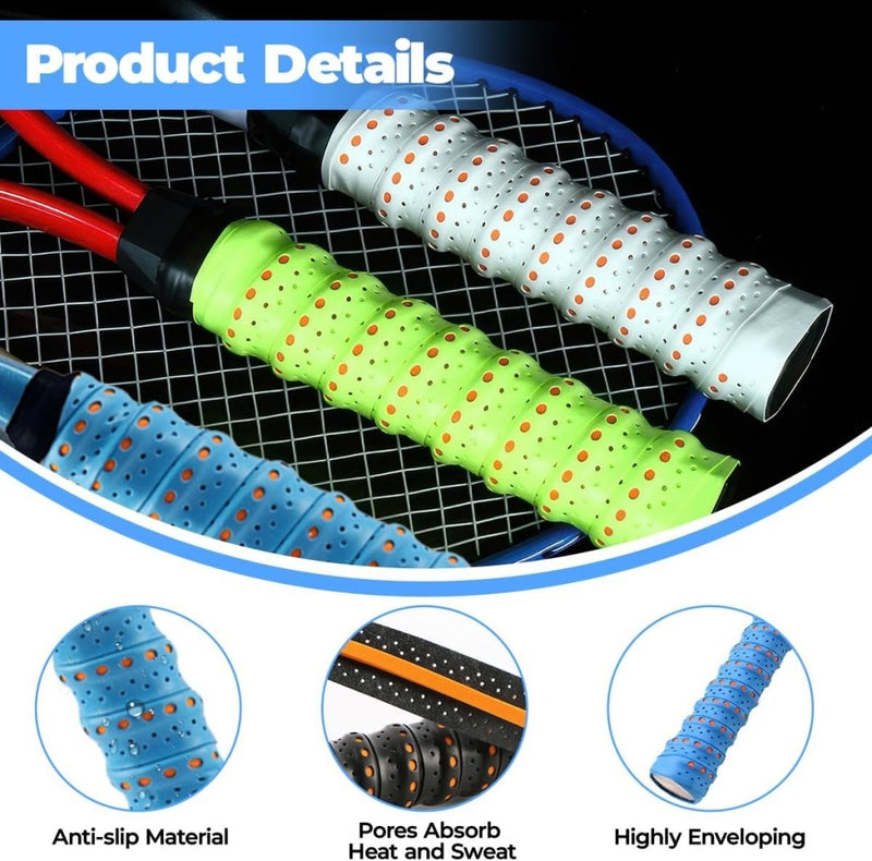 Laad afbeelding in Galerijviewer, Tennis gripband set 4 stuks multicolor - happygetfit.com
