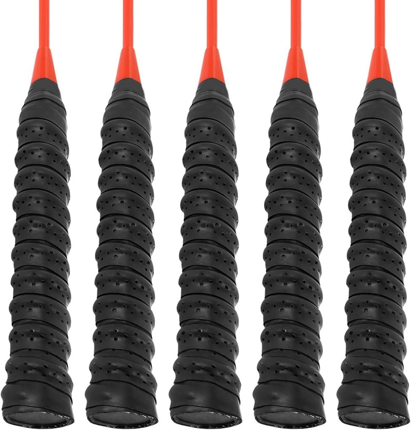 Load image into Gallery viewer, Tennis gripband set 5 stuks zwart - happygetfit.com
