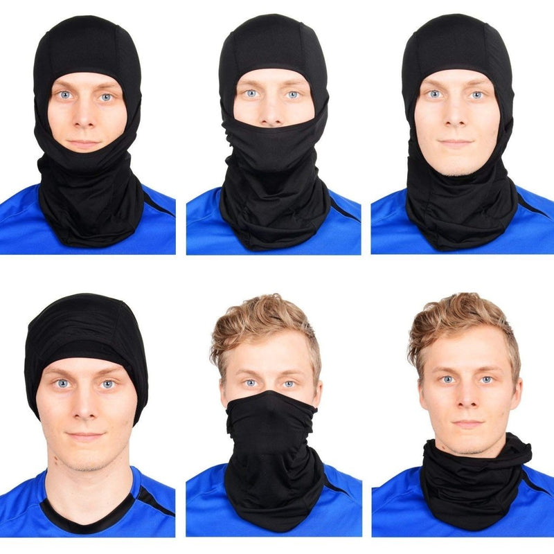 Laad afbeelding in Galerijviewer, The Friendly Swede Balaclava Face Mask Men, Black Ski Mask for Men, Ski Mask for Women (Standard/Nordic/Arctic) - happygetfit.com
