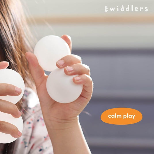 THE TWIDDLERS - Witte pingpongballen voor bierpong, tafeltennis, feestspellen, kunst en ambachten - happygetfit.com