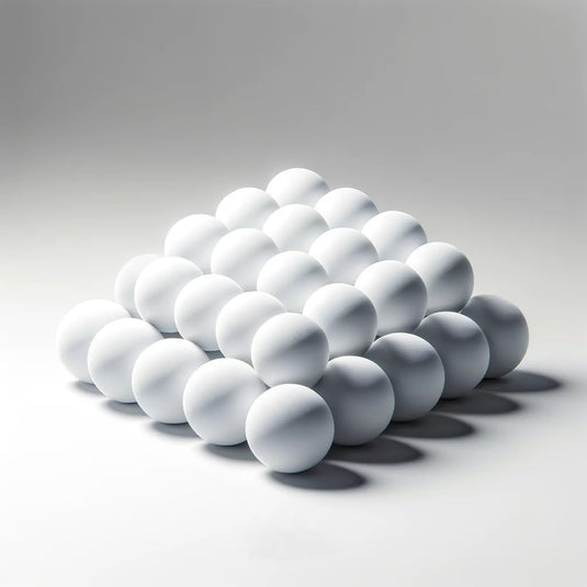 THE TWIDDLERS - Witte pingpongballen voor bierpong, tafeltennis, feestspellen, kunst en ambachten - happygetfit.com