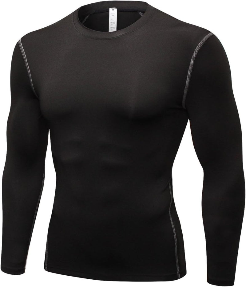 Load image into Gallery viewer, Thermisch compressieshirt heren lange mouw - happygetfit.com
