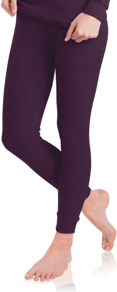 Thermische onderbroek voor dames en meisjes, lang, ski-ondergoed, functioneel ondergoed - happygetfit.com